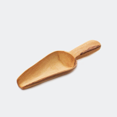 Olive Wood Big Square Scoop-Spoon-AARVEN