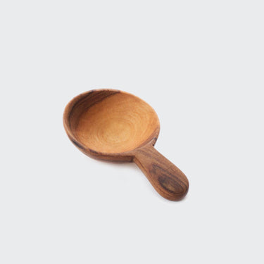 Olive Wood Coffee Spoon With Short Handle-Spoon-AARVEN