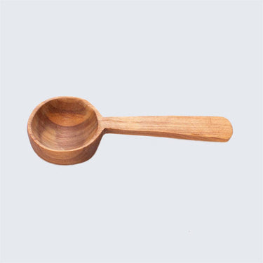 Olive Wood Flat Base Coffee Spoon-Spoon-AARVEN
