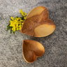 Olive Wood Heart Bowls-Bowl-AARVEN