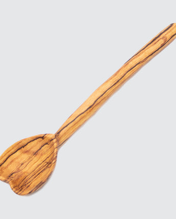 Olive Wood Heart Spoon-Spoon-AARVEN