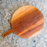Olive Wood Large Round Chopping Board-Chopping Board-AARVEN