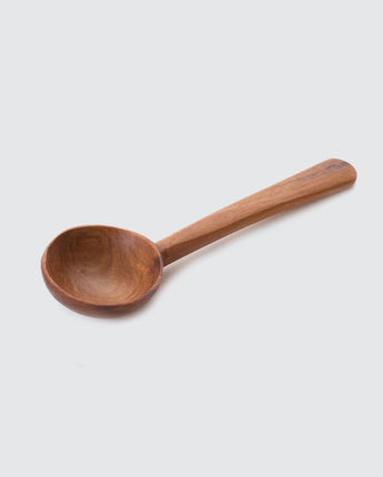 Olive Wood Long Handled Coffee Spoon-Spoon-AARVEN