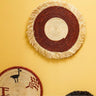 Round Place Mat Natural and Tan-Placemat-AARVEN