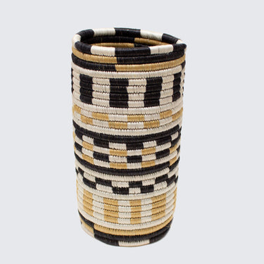 Rwandan Woven Vase/Pot 'Cosmos'-Vase-AARVEN