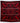 Small Khotso Traditional Basotho Blanket 'Red & Black Corn Cobs'-Blanket-AARVEN