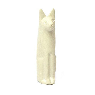 Soapstone Hand Carved Cats 'Natural'-Soapstone-AARVEN