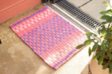 Tanzanian Hand-loomed Doormat 'Zanzibar'-Doormat-AARVEN