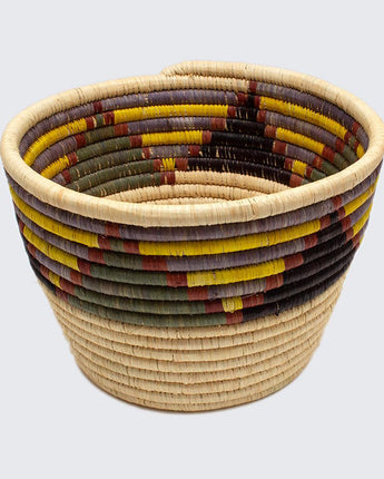 Uganda Craft Collection Basket 'Akiki'-Storage Basket-AARVEN