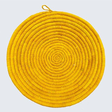 Uganda Craft Collection Bowl 'Sunshine Fruit Bowl'-Wall Basket-AARVEN