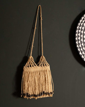 Ugandan Seed Bag-Woven Basket-AARVEN