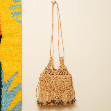 Ugandan Seed Bag-Woven Basket-AARVEN