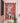 Handwoven pink wall rug featuring cat design, AARVEN