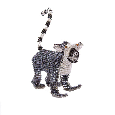 Zimbabwean Beaded Decoration 'Lemur'-Decoration-AARVEN