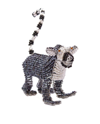 Zimbabwean Beaded Decoration 'Lemur'-Decoration-AARVEN