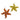 Zimbabwean Beaded Star Fish Decoration 'Orange'-Decoration-AARVEN